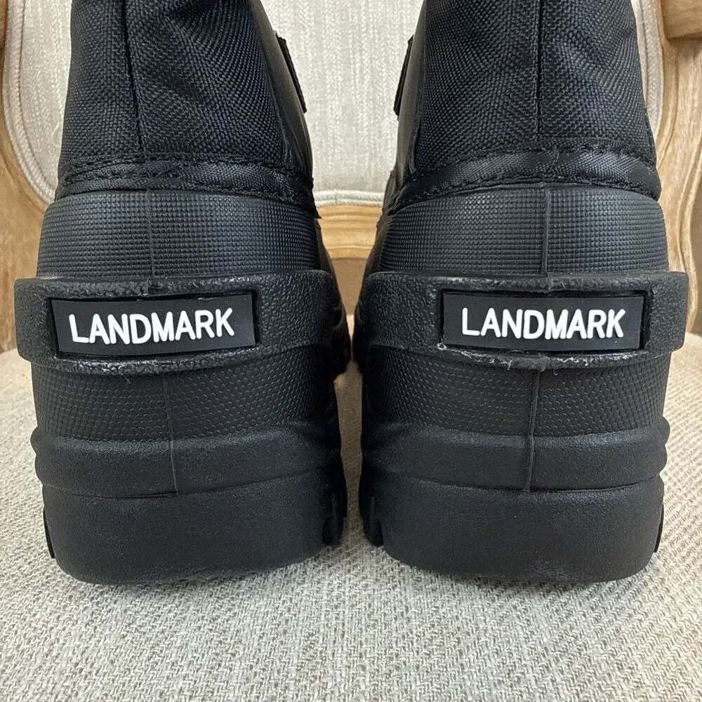 Landmark Snowboots with Thermolite Insoles of Dupont, waterproof 9.5 Unisex